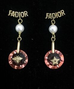 Alternative view of DIOR ROSE EARRINGS