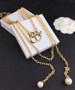 DIOR GOLD NECKLACE